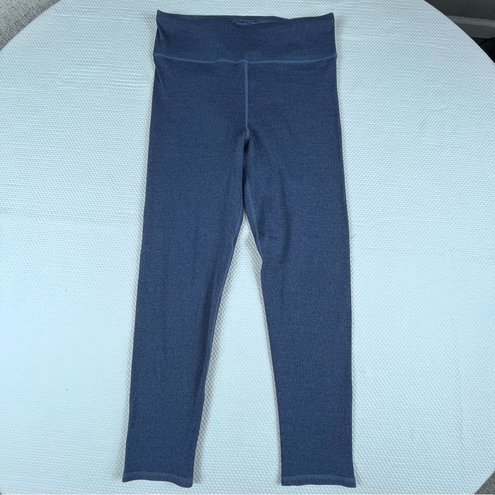 Thread for Thoughts Arielle Ribbed Performance Legging Blue XL - Picture 3 of 10